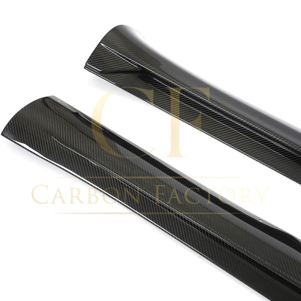 CS Style Pre-Preg Carbon Fibre Side Skirts for Tesla Model Y 19-23