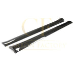 CS Style Pre-Preg Carbon Fibre Side Skirts for Tesla Model Y 19-23