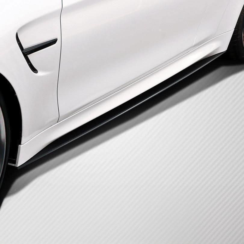 MP Style Carbon Fibre Side Skirts Extension for BMW F80 M3 14-20