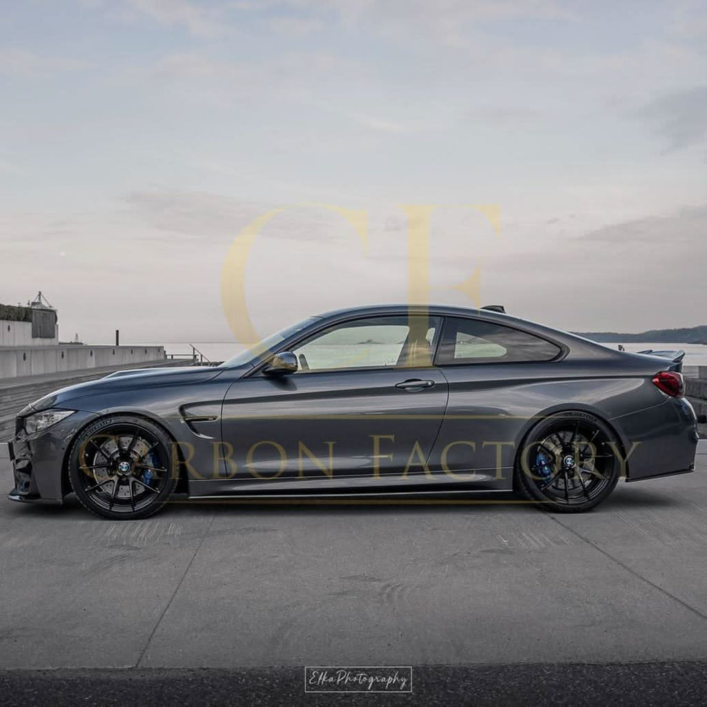 MP Style Carbon Fibre Side Skirts Extension for BMW F80 M3 14-20