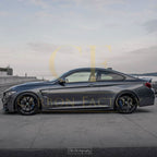 MP Style Carbon Fibre Side Skirts Extension for BMW F80 M3 14-20