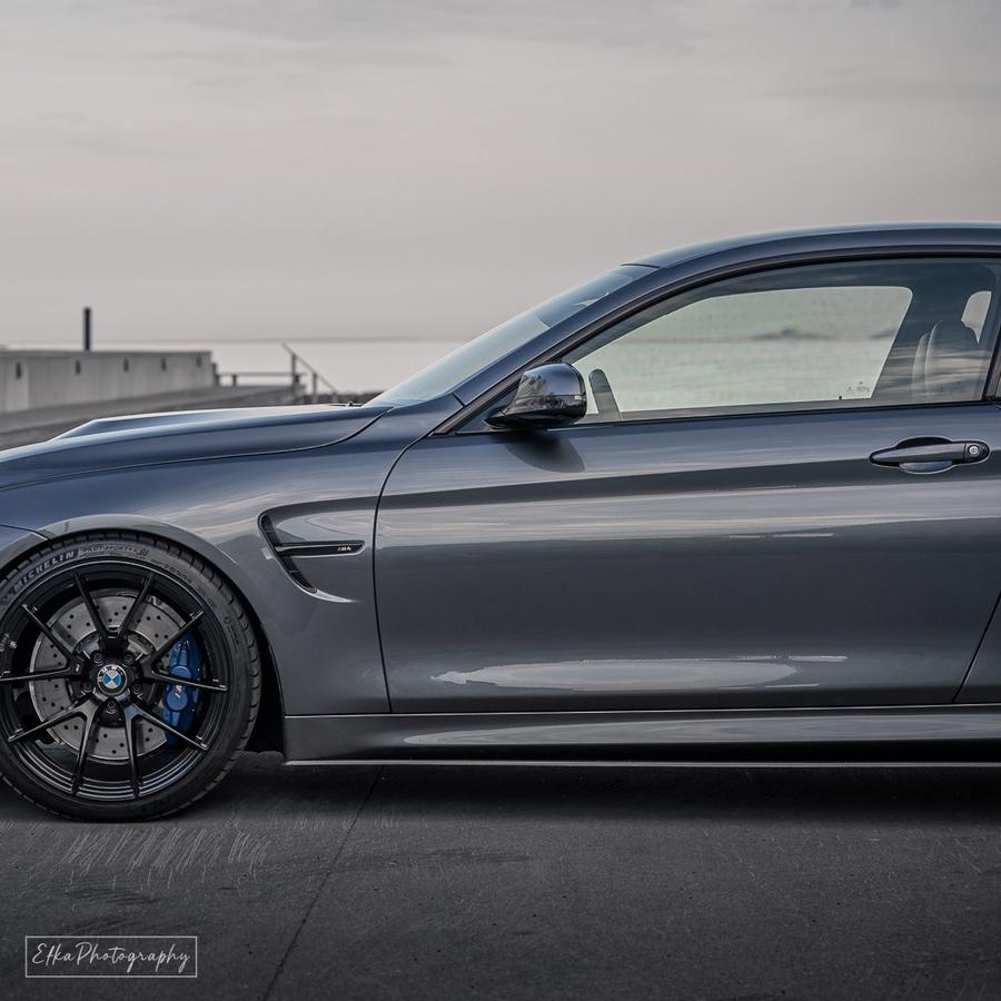 MP Style Carbon Fibre Side Skirts Extension for BMW F82 F83 M4 14-20