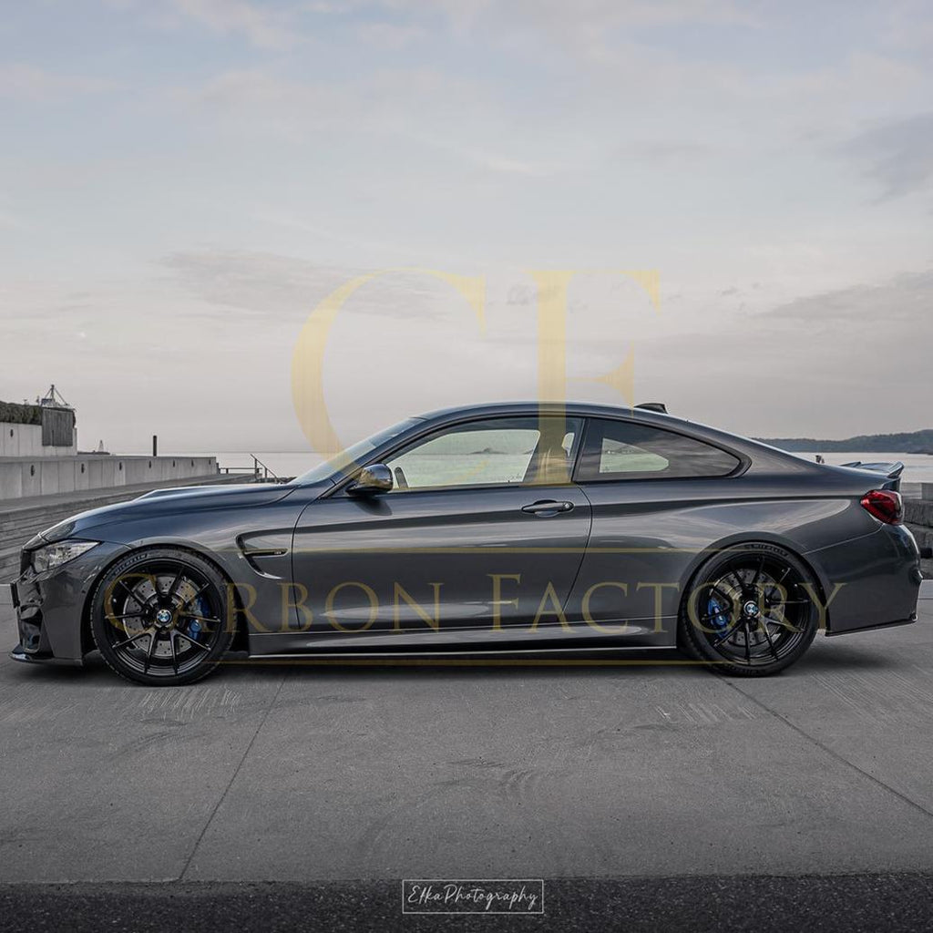 MP Style Carbon Fibre Side Skirts Extension for BMW F82 F83 M4 14-20