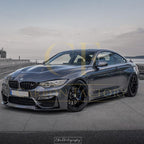 MP Style Carbon Fibre Side Skirts Extension for BMW F82 F83 M4 14-20