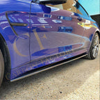 MP Style Carbon Fibre Side Skirts Extension for BMW F82 F83 M4 14-20