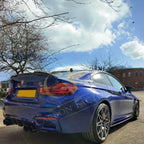 MP Style Carbon Fibre Side Skirts Extension for BMW F82 F83 M4 14-20