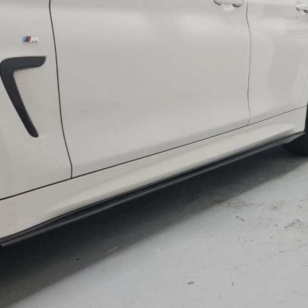 MP Style Carbon Fibre Side Skirts for BMW F32 F33 F36 4 Series 14-20