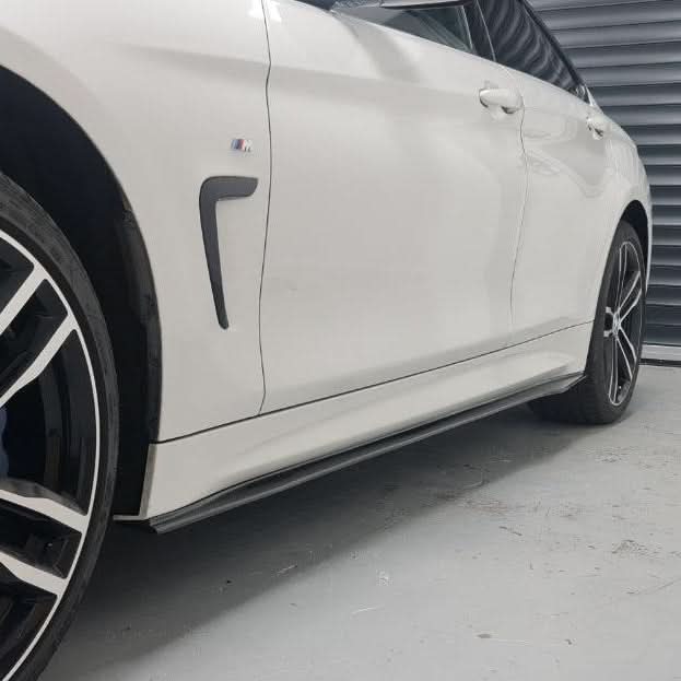 MP Style Carbon Fibre Side Skirts for BMW F32 F33 F36 4 Series 14-20