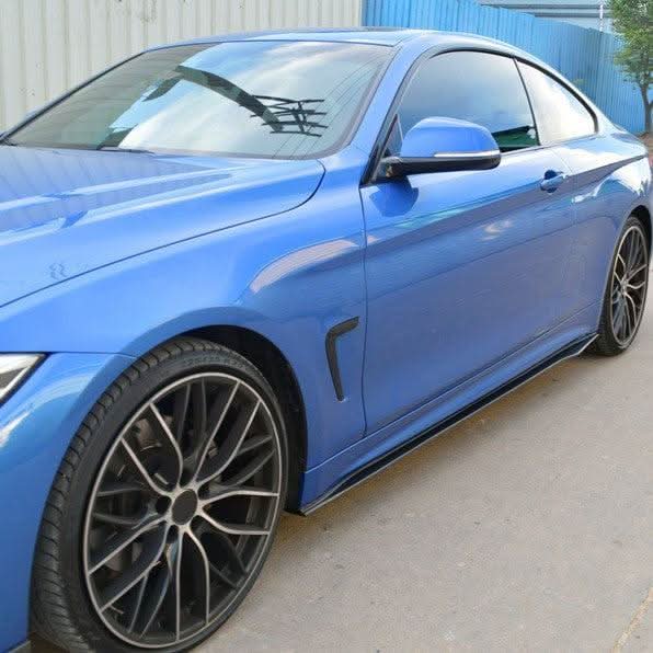 MP Style Carbon Fibre Side Skirts for BMW F32 F33 F36 4 Series 14-20