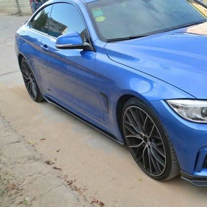 MP Style Carbon Fibre Side Skirts for BMW F32 F33 F36 4 Series 14-20