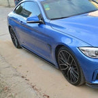MP Style Carbon Fibre Side Skirts for BMW F32 F33 F36 4 Series 14-20