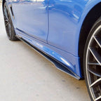 MP Style Carbon Fibre Side Skirts for BMW F32 F33 F36 4 Series 14-20