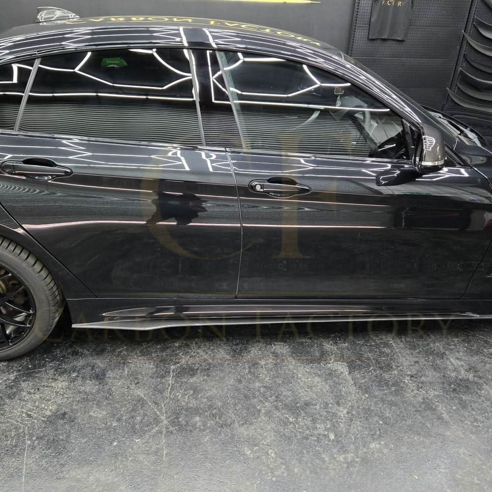 MP Style Carbon Fibre Side Skirts for BMW F32 F33 F36 4 Series 14-20