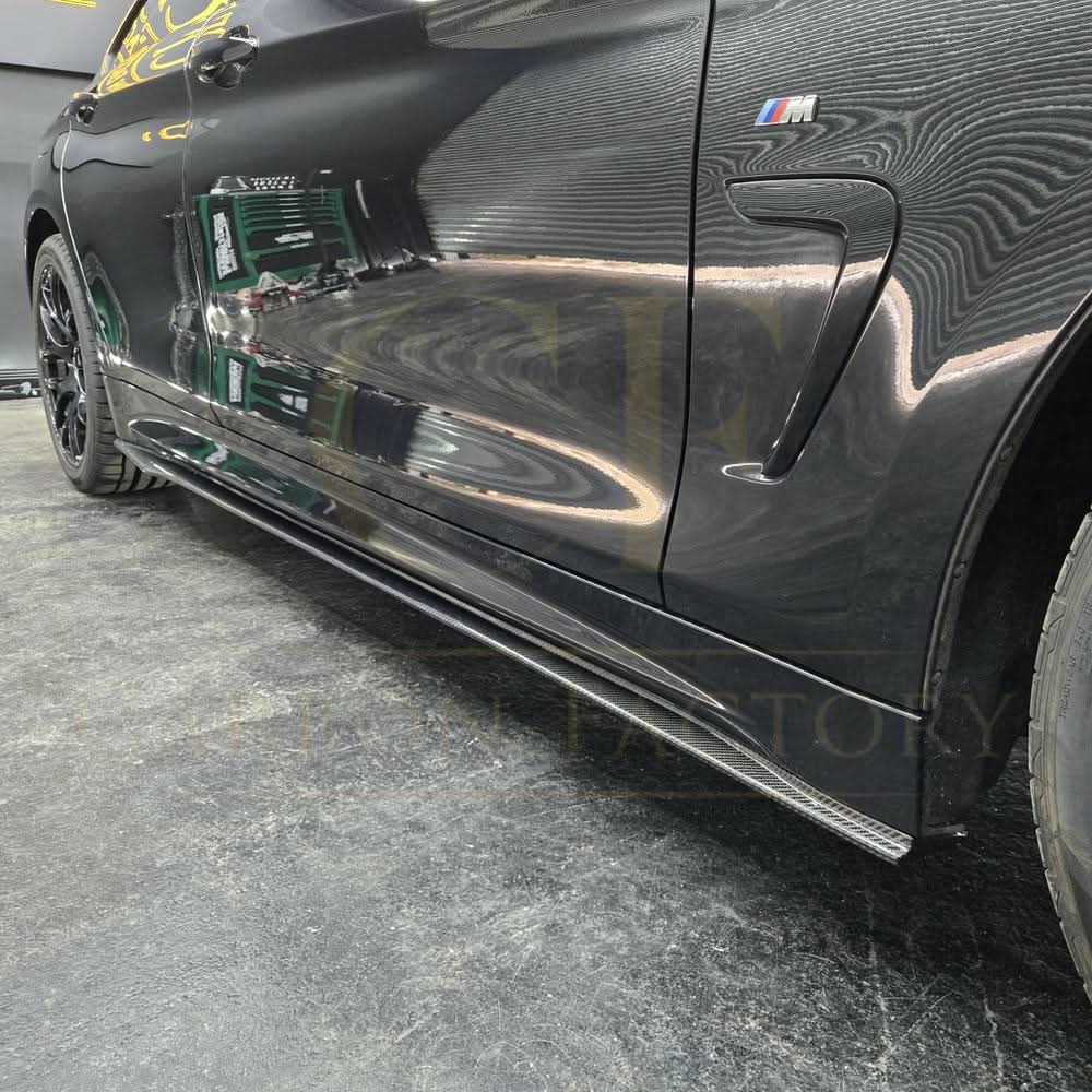 MP Style Carbon Fibre Side Skirts for BMW F32 F33 F36 4 Series 14-20