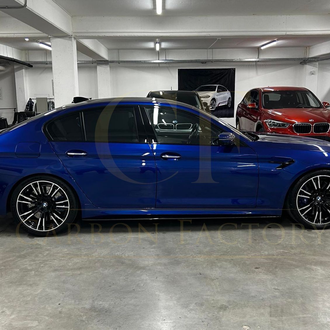 MP Style Carbon Fibre Side Skirts for BMW G30 5 Series F90 M5 17-23