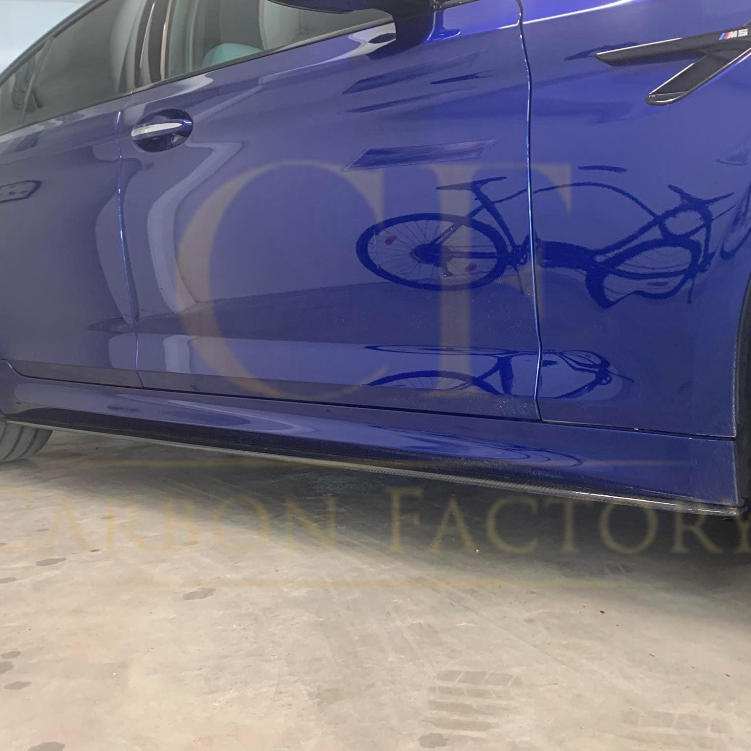 MP Style Carbon Fibre Side Skirts for BMW G30 5 Series F90 M5 17-23
