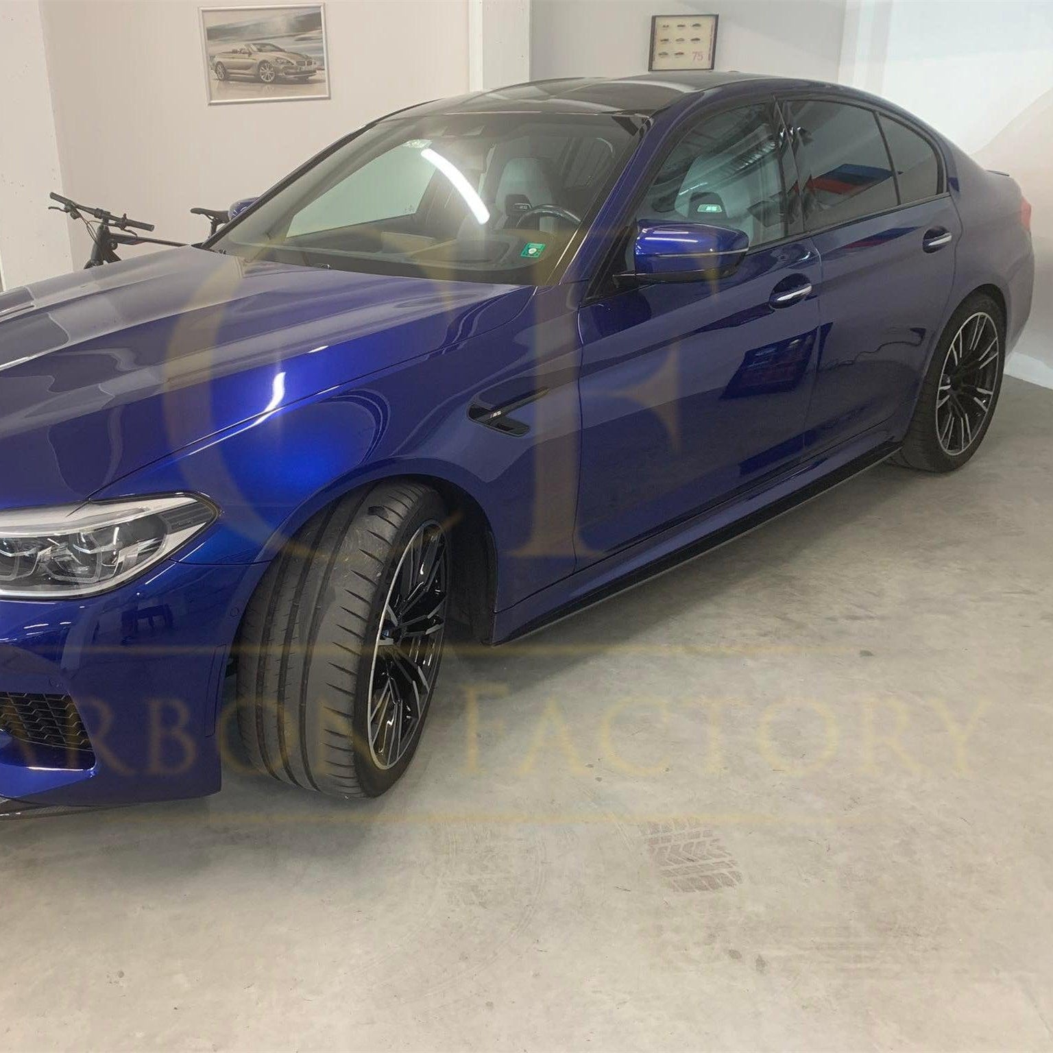 MP Style Carbon Fibre Side Skirts for BMW G30 5 Series F90 M5 17-23
