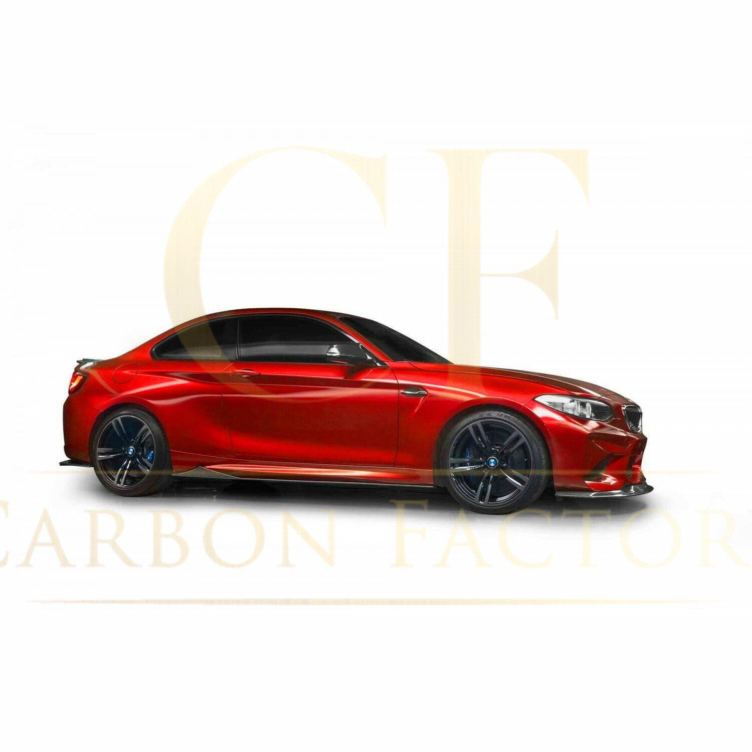 MTC Style Carbon Fibre Side Skirts for BMW F87 F87C M2 16-21