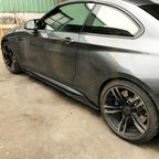 MTC Style Carbon Fibre Side Skirts for BMW F87 F87C M2 16-21