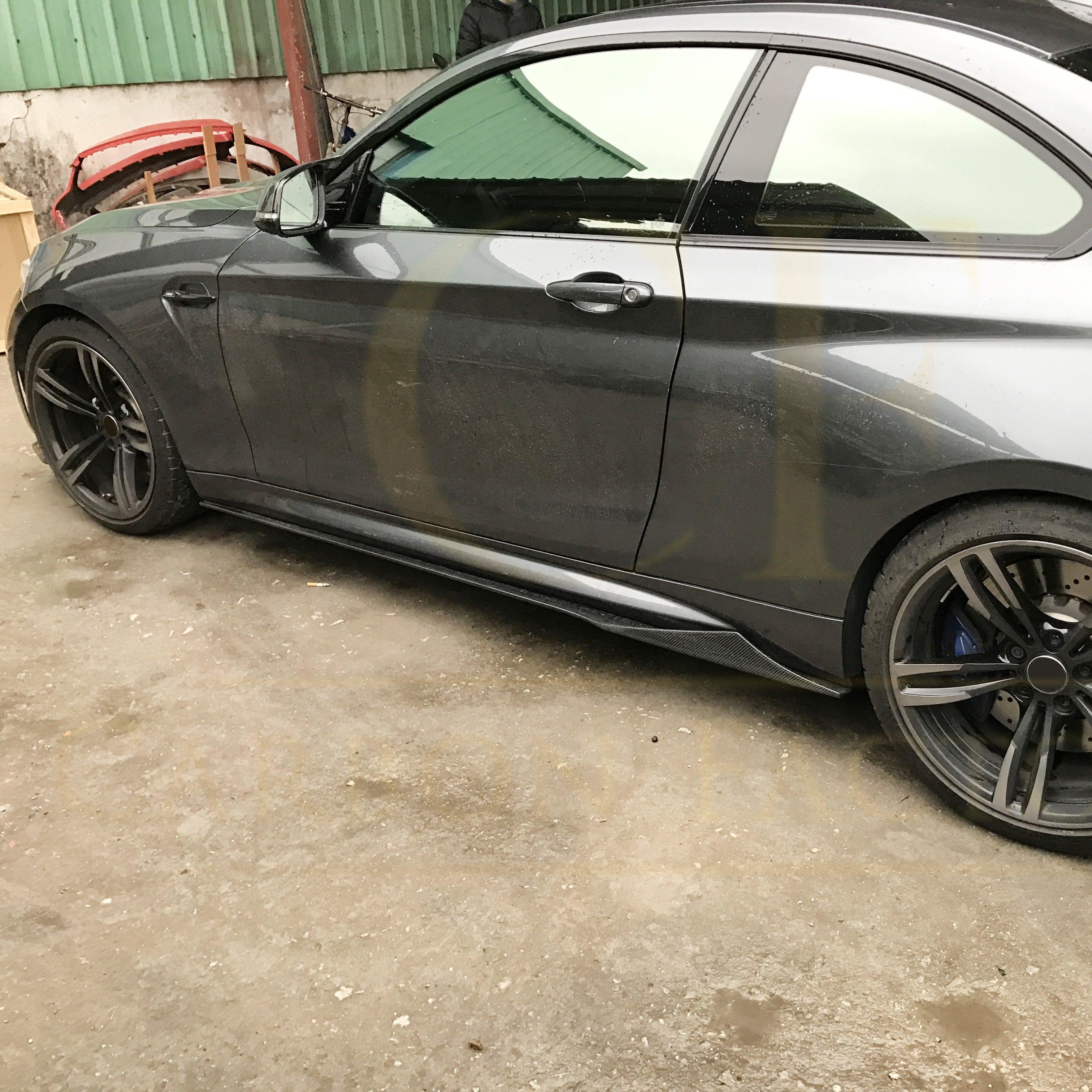 MTC Style Carbon Fibre Side Skirts for BMW F87 F87C M2 16-21