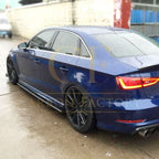 OEM Style Carbon Fibre Side Skirts for Audi S3 Saloon 13-19