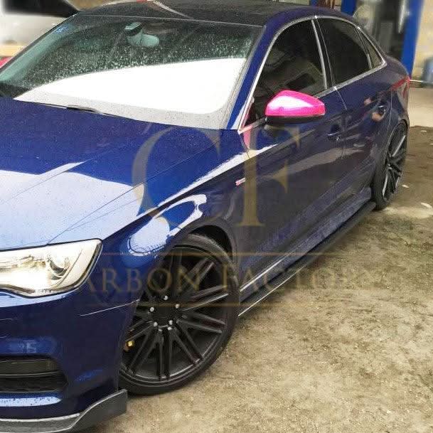 OEM Style Carbon Fibre Side Skirts for Audi S3 Saloon 13-19