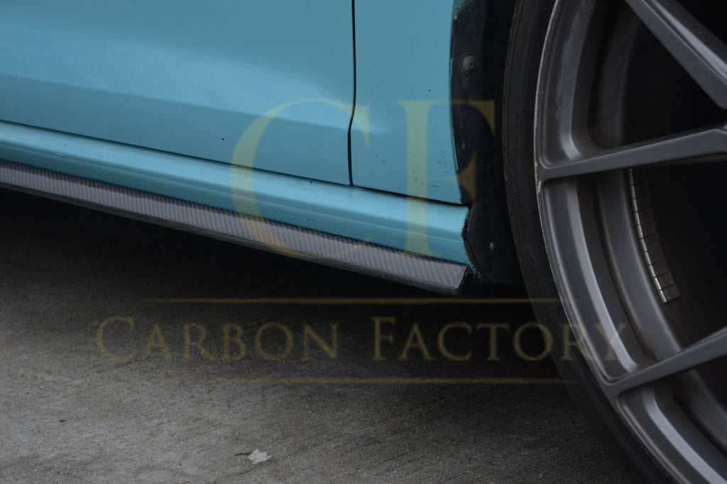 OEM Style Carbon Fibre Side Skirts for VW Golf MK7.5 inc R 17-20