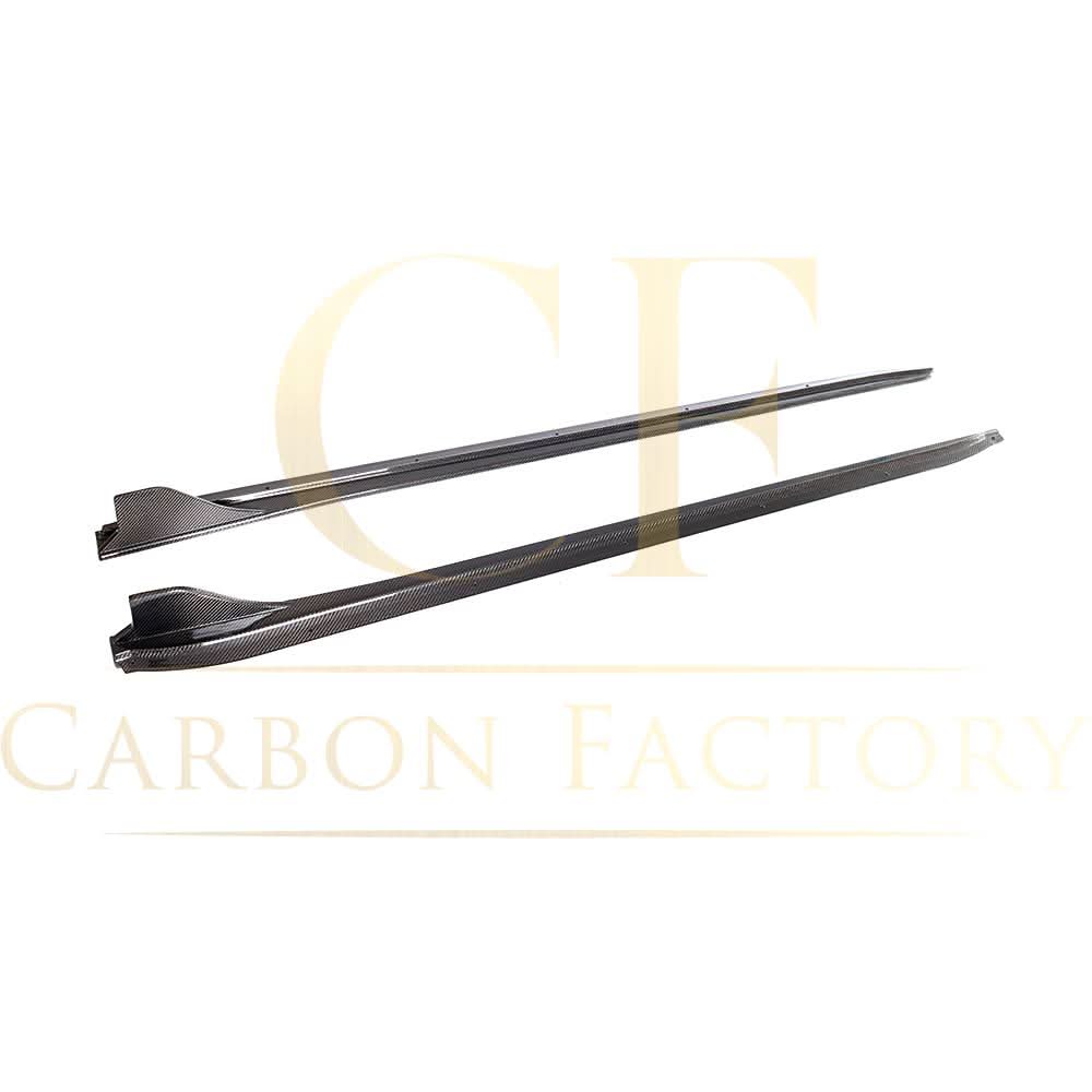 P Style Carbon Fibre Side Skirts for Porsche Boxster & Cayman 718 16-19
