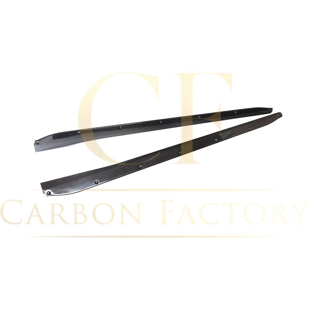 P Style Carbon Fibre Side Skirts for Porsche Boxster & Cayman 718 16-19