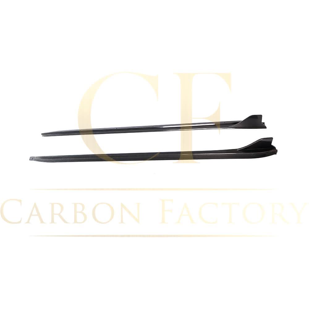 P Style Carbon Fibre Side Skirts for Porsche Boxster & Cayman 718 16-19