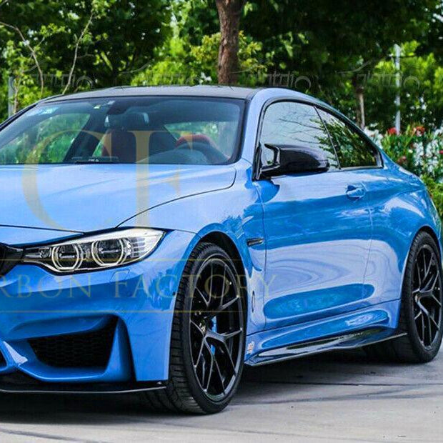 PSM Style Carbon Fibre Side Skirts  Extension for BMW F80 M3 14-20
