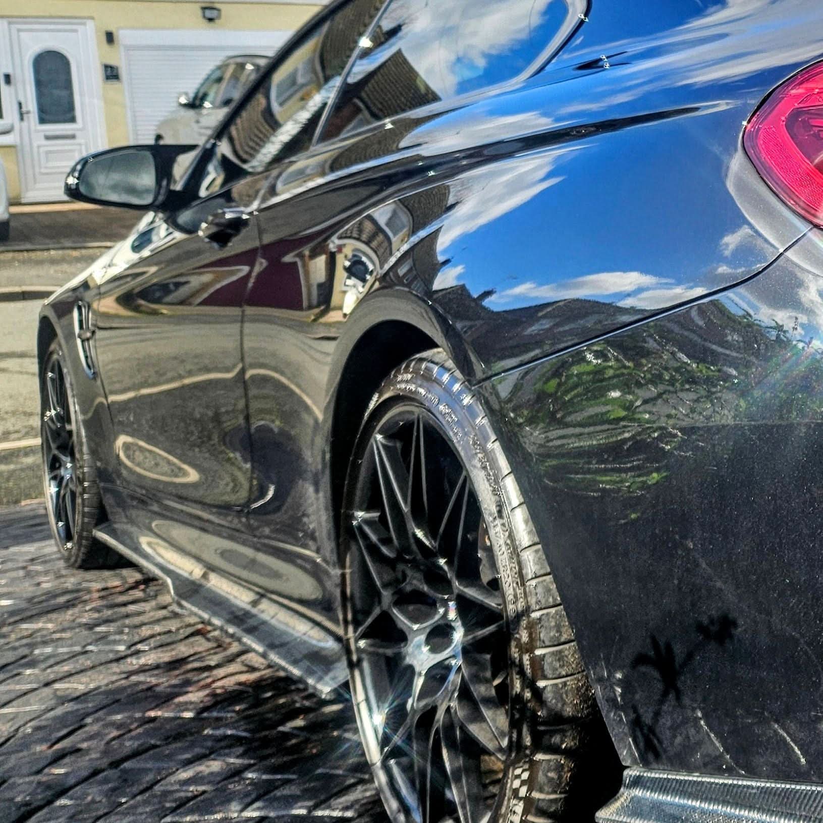 PSM Style Carbon Fibre Side Skirts Extension for BMW F82 F83 M4 14-20