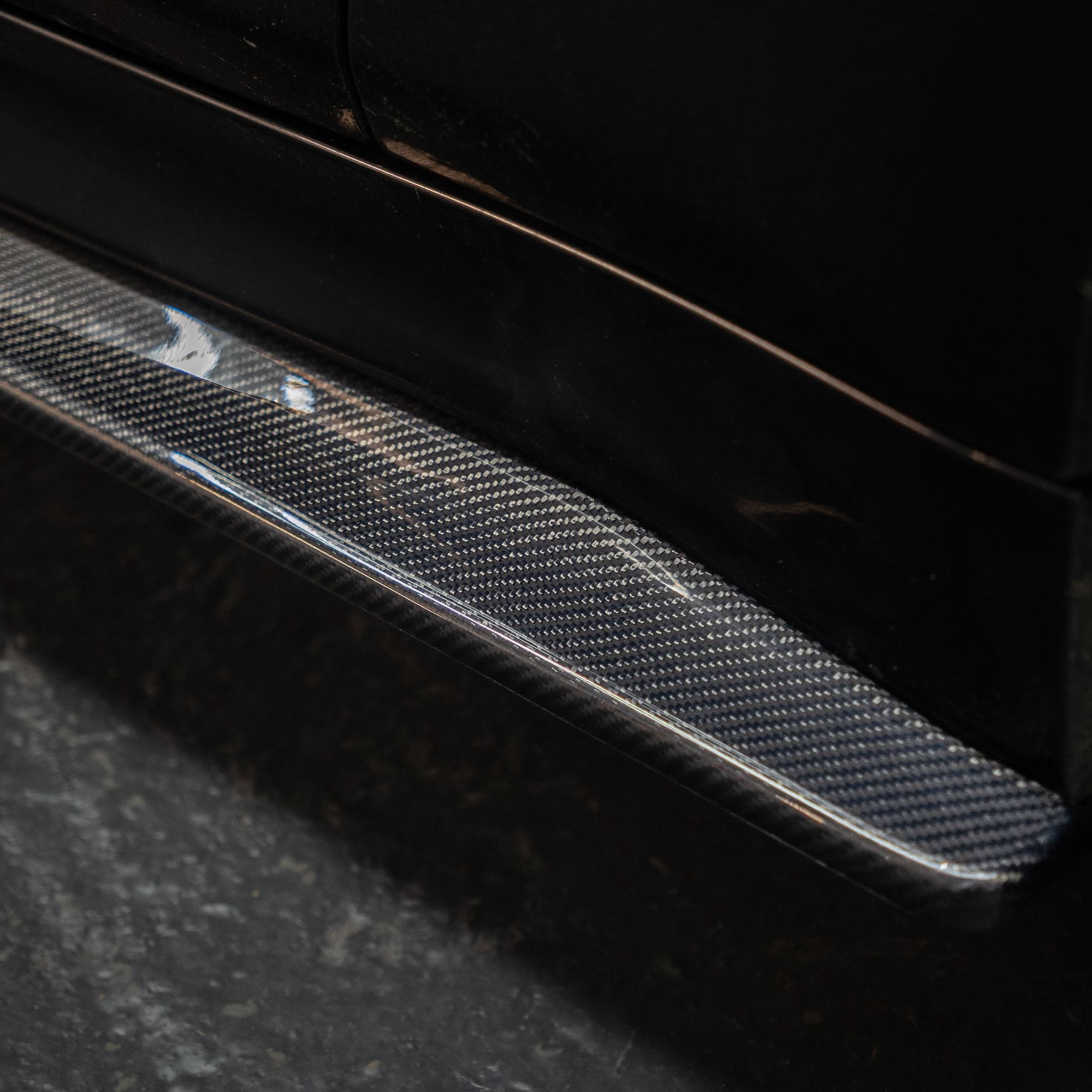 PSM Style Carbon Fibre Side Skirts Extension for BMW F82 F83 M4 14-20