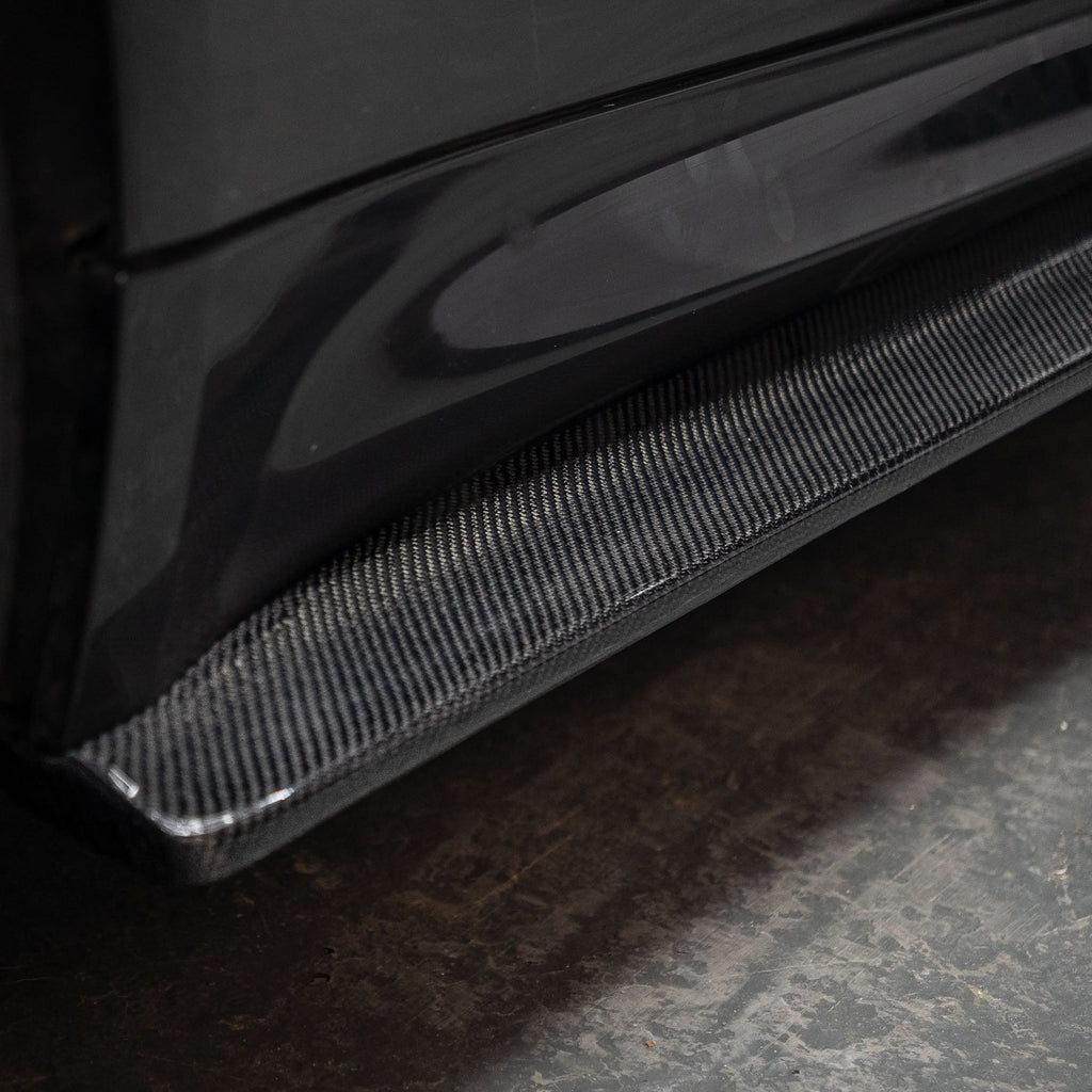 PSM Style Carbon Fibre Side Skirts Extension for BMW F82 F83 M4 14-20