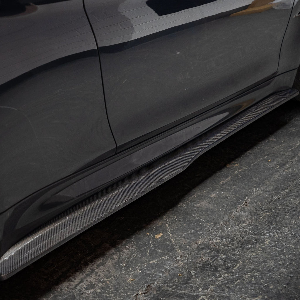 PSM Style Carbon Fibre Side Skirts Extension for BMW F82 F83 M4 14-20