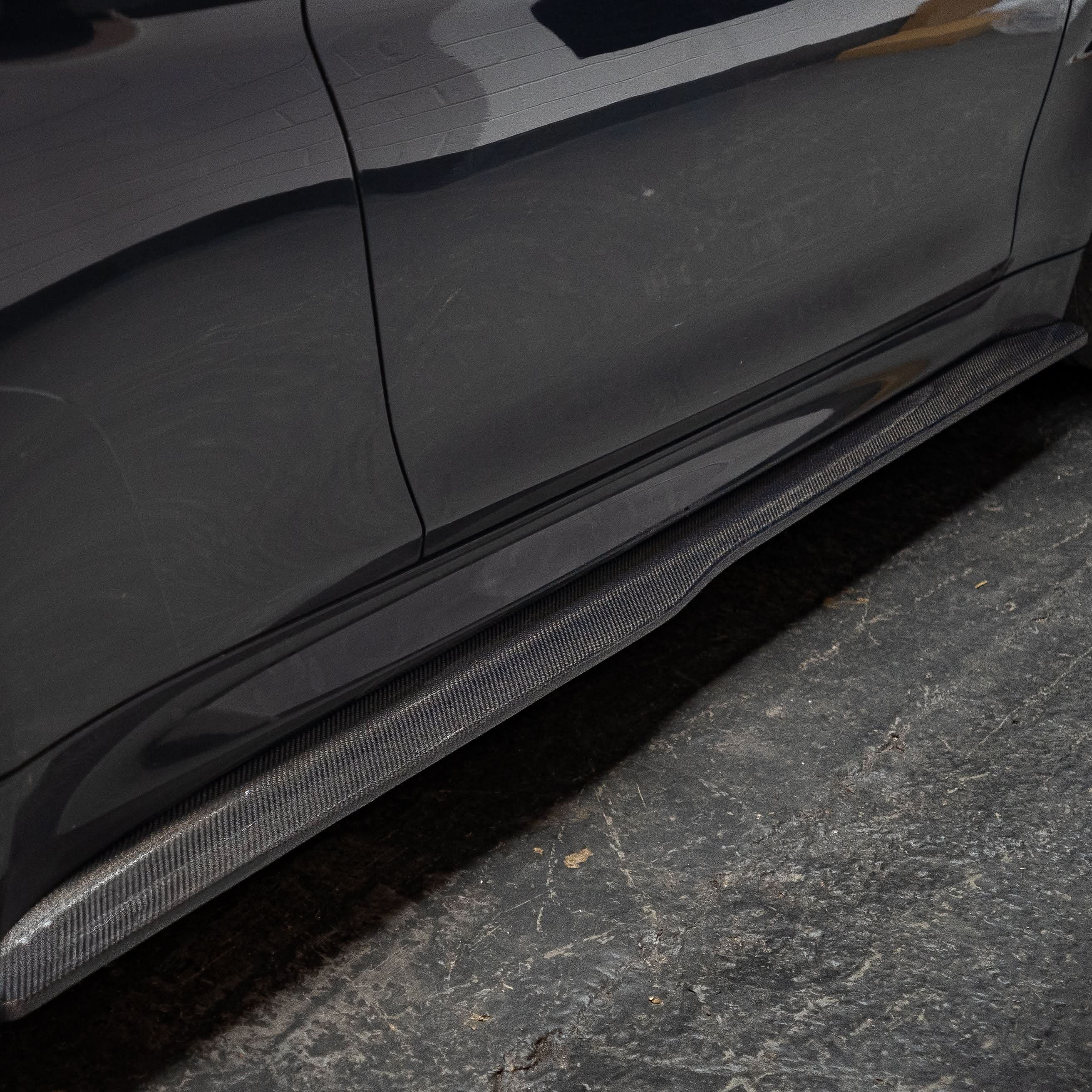 PSM Style Carbon Fibre Side Skirts Extension for BMW F82 F83 M4 14-20