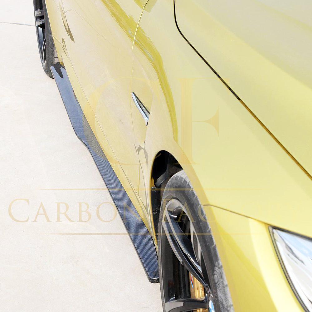 PSM Style Carbon Fibre Side Skirts Extension for BMW F82 F83 M4 14-20