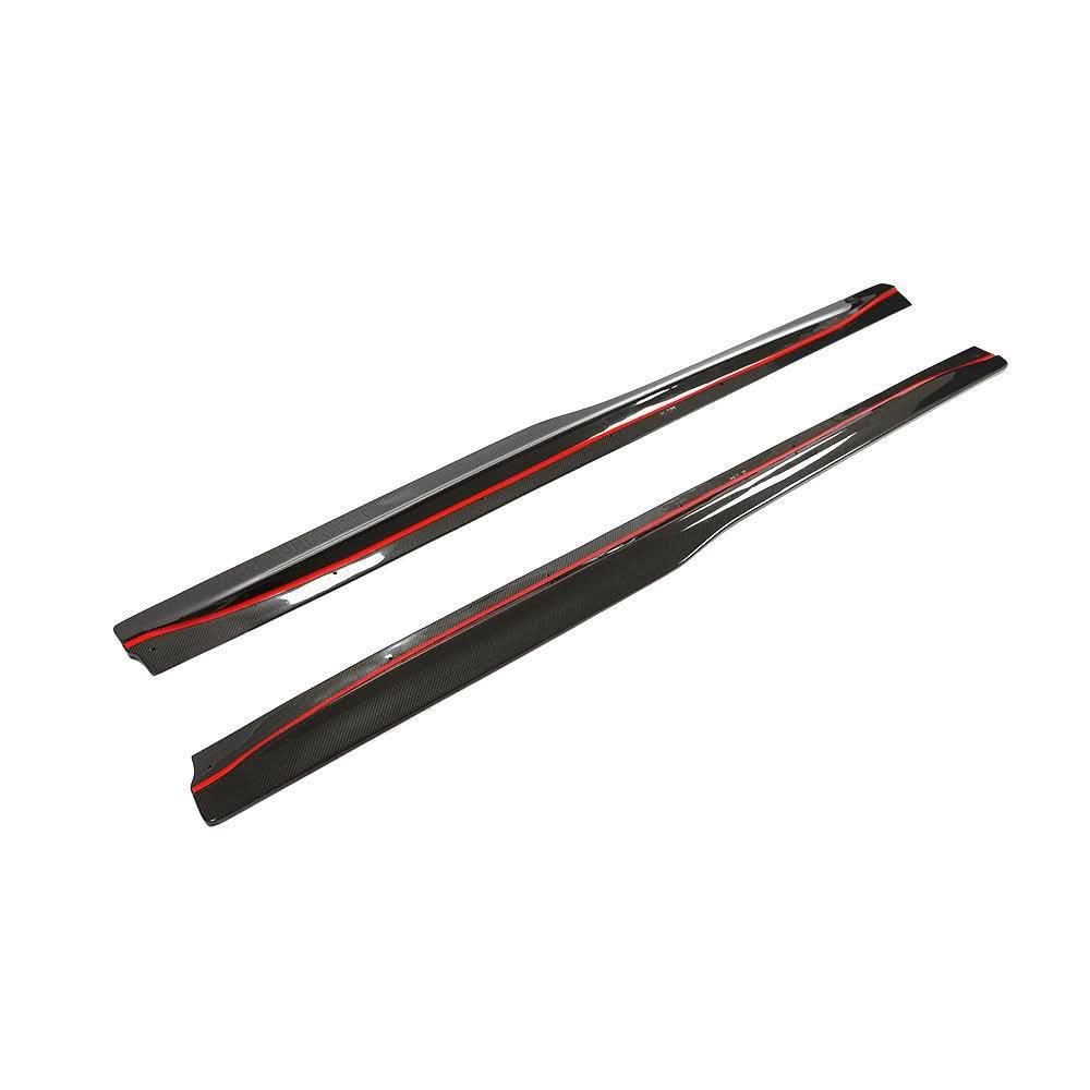 PSM Style Carbon Fibre Side Skirts Extension for BMW F82 F83 M4 14-20