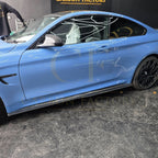 PSM Style Carbon Fibre Side Skirts Extension for BMW F82 F83 M4 14-20