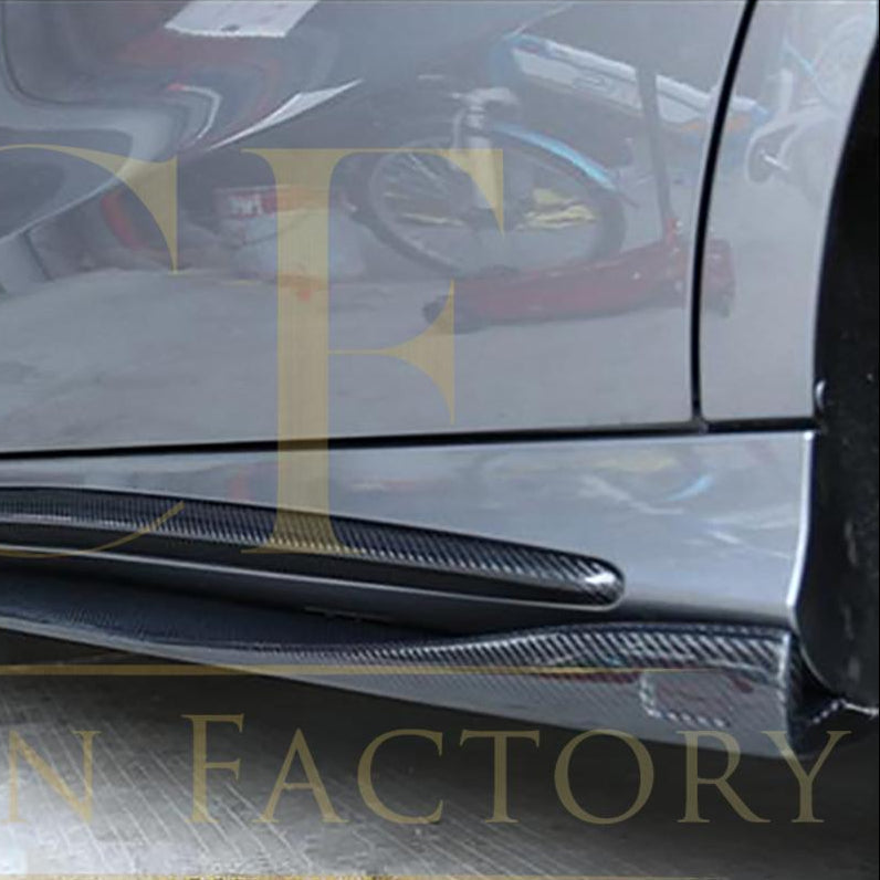 RZ Style Carbon Fibre Side Skirts for Mercedes Benz W176 A Class C117 Coupe 13-18