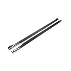 V Style Carbon Fibre Side Skirts for Audi A3 S3 Saloon 20-22