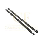 V Style Carbon Fibre Side Skirts for Audi A3 S3 Saloon 20-22