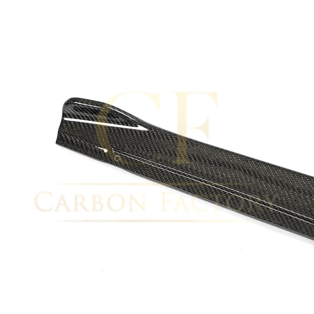 V Style Carbon Fibre Side Skirts for Audi A3 S3 Saloon 20-22
