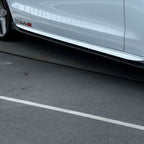 V Style Carbon Fibre Side Skirts for Audi B8 B8.5 A5 S5 2 Door 07-16
