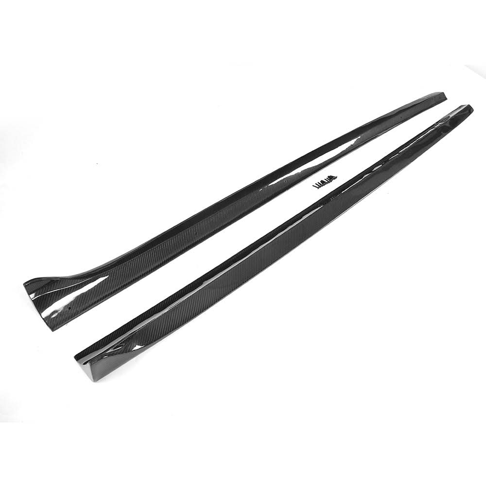 V Style Carbon Fibre Side Skirts for Audi B8 B8.5 A5 S5 2 Door 07-16