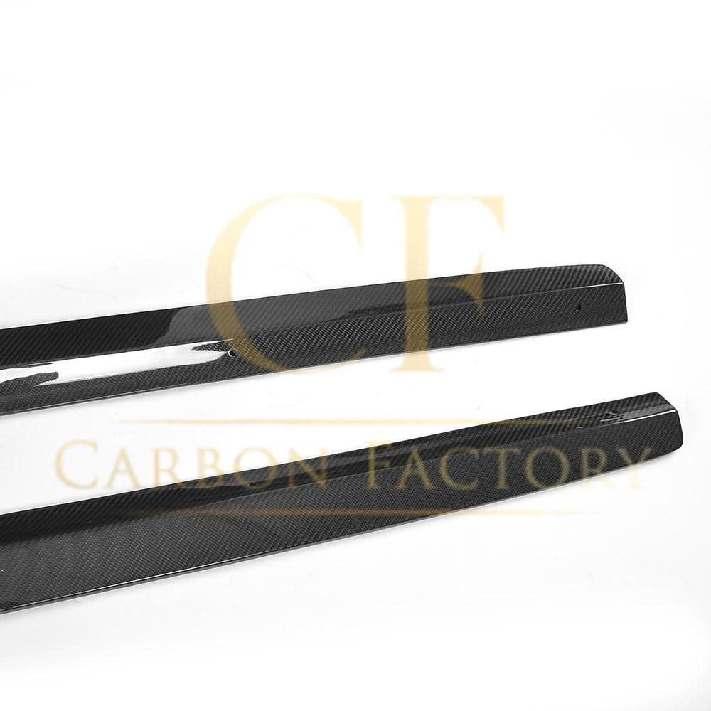 V Style Carbon Fibre Side Skirts for Audi B8 B8.5 A5 S5 2 Door 07-16