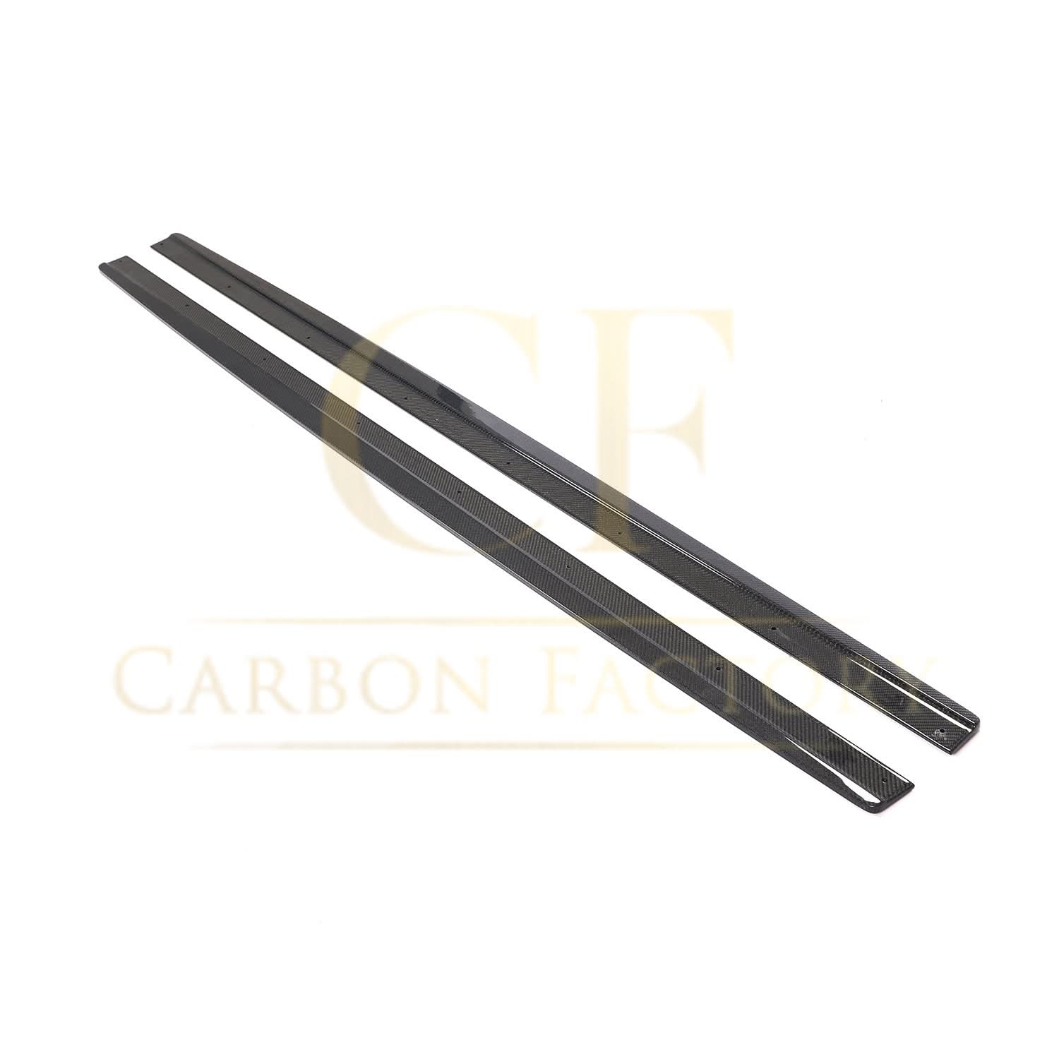 V Style Carbon Fibre Side Skirts for Audi C7 RS6 13-18