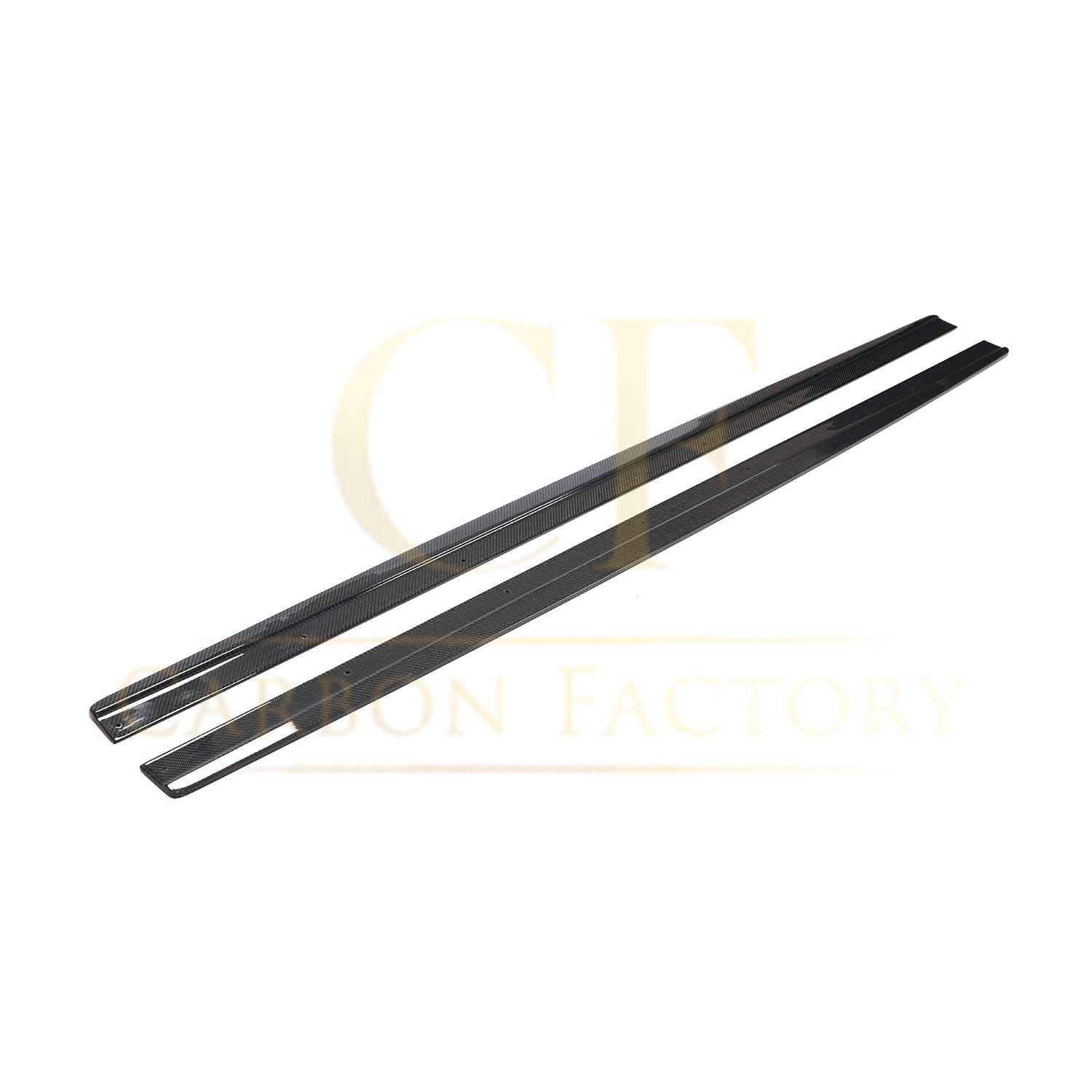 V Style Carbon Fibre Side Skirts for Audi C7 RS6 13-18