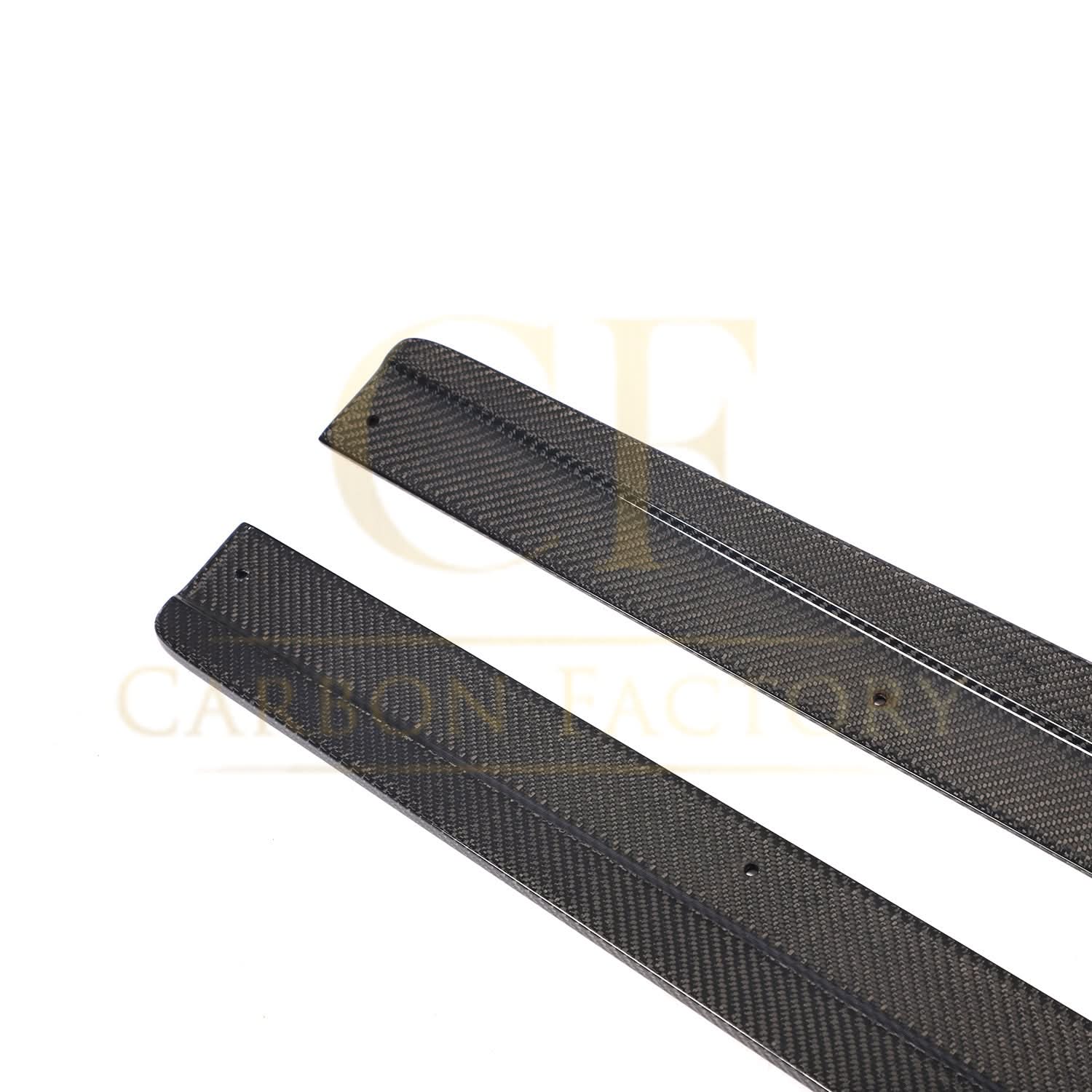 V Style Carbon Fibre Side Skirts for Audi C7 RS6 13-18