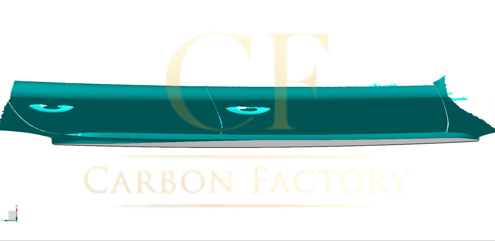 V Style Carbon Fibre Side Skirts for Audi C7 RS6 13-18